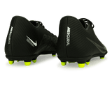 Nike Men's Zoom Mercurial Vapor 15 Club FG/MG Black/Volt Rear