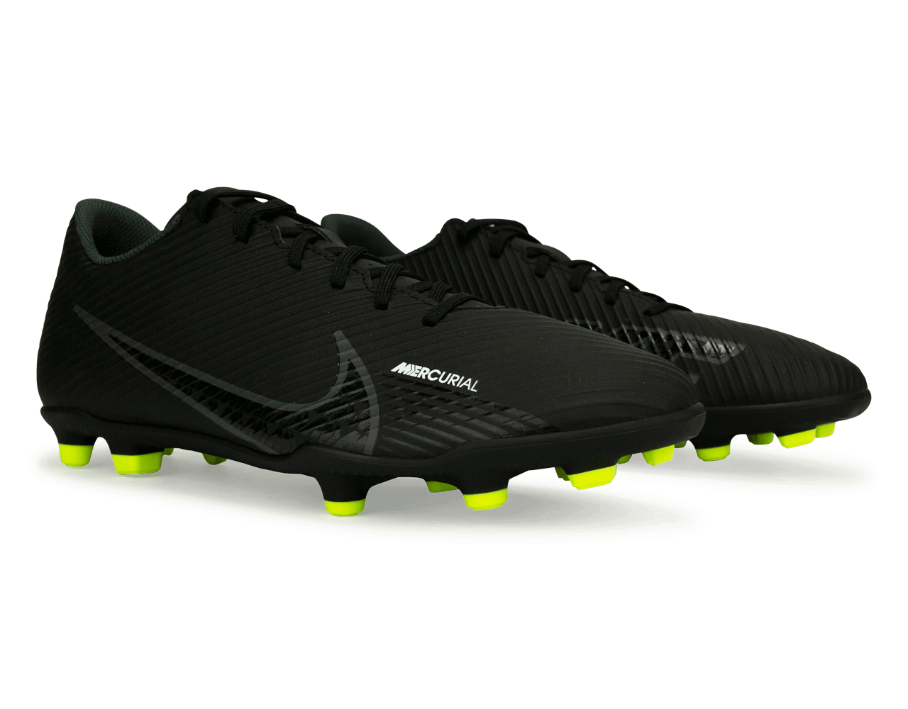 Nike Men's Zoom Mercurial Vapor 15 Pro FG Black/Volt – Azteca Soccer