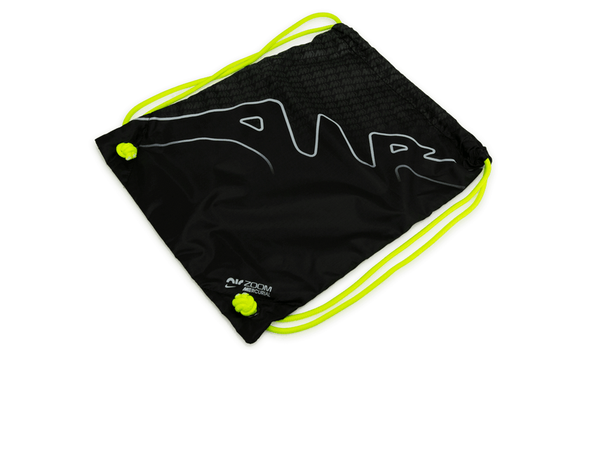 Nike Men's Zoom Mercurial Vapor 15 Elite FG Black/Volt Bag