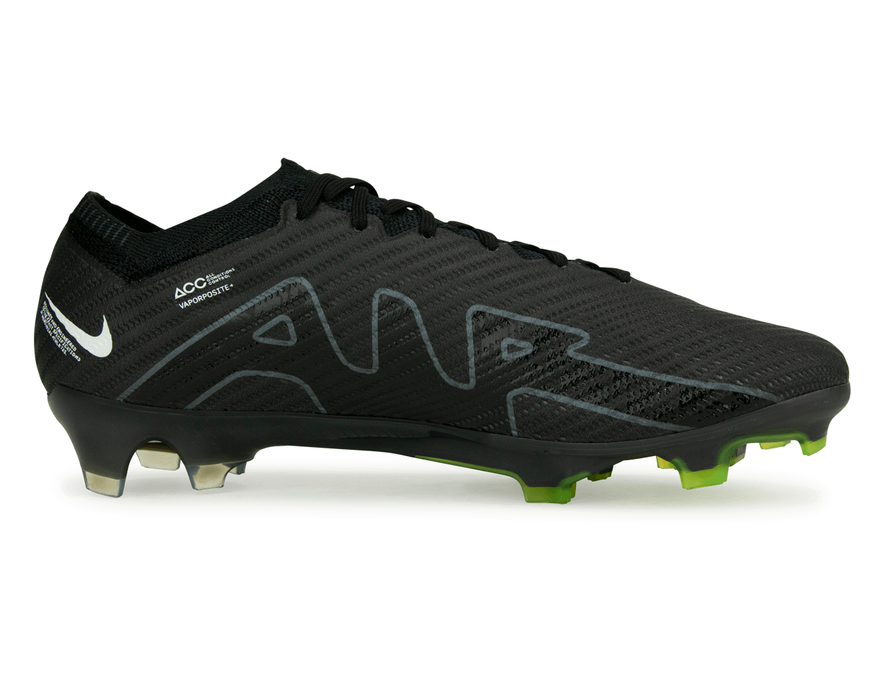 Nike Men's Mercurial Vapor 12 Elite FG Volt/Black – Azteca Soccer