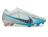 Nike Men's Zoom Mercurial Vapor 15 Elite FG White/Pink