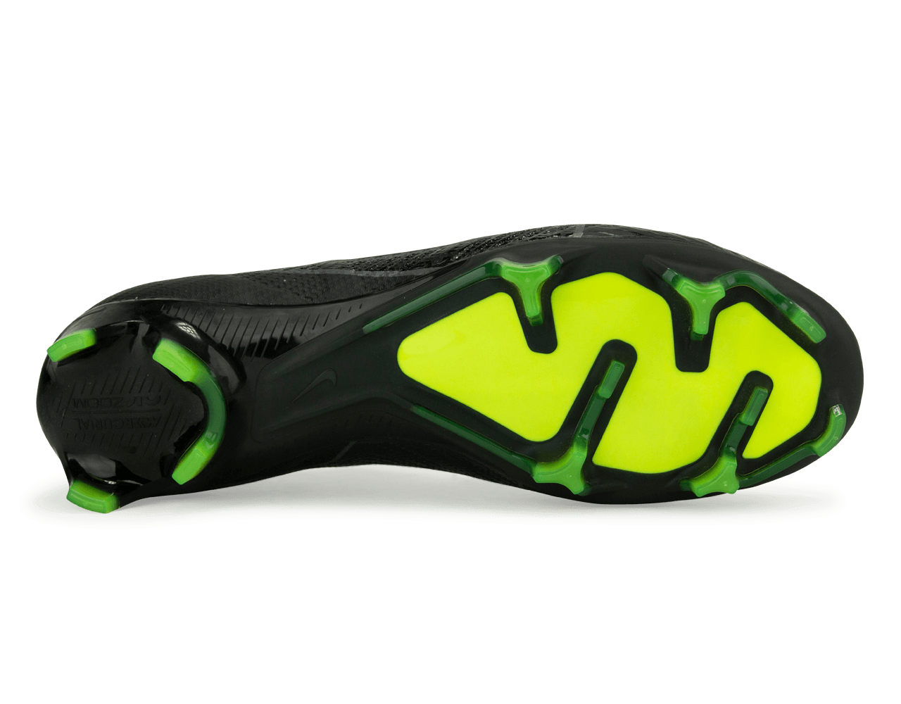 Nike Men's Zoom Mercurial Vapor 15 Pro FG Black/Volt Sole