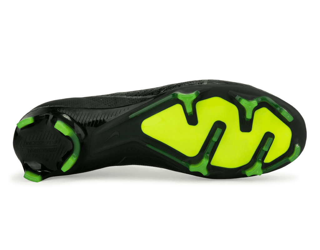 Nike Men's Zoom Mercurial Vapor 15 Pro FG Black/Volt Sole