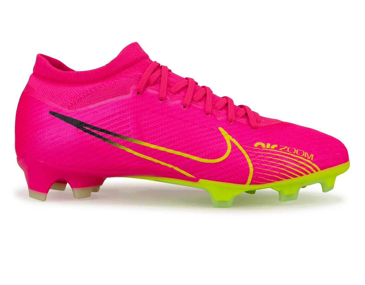 Nike Men's Zoom Mercurial Vapor 15 Pro FG Pink/Volt – Azteca Soccer