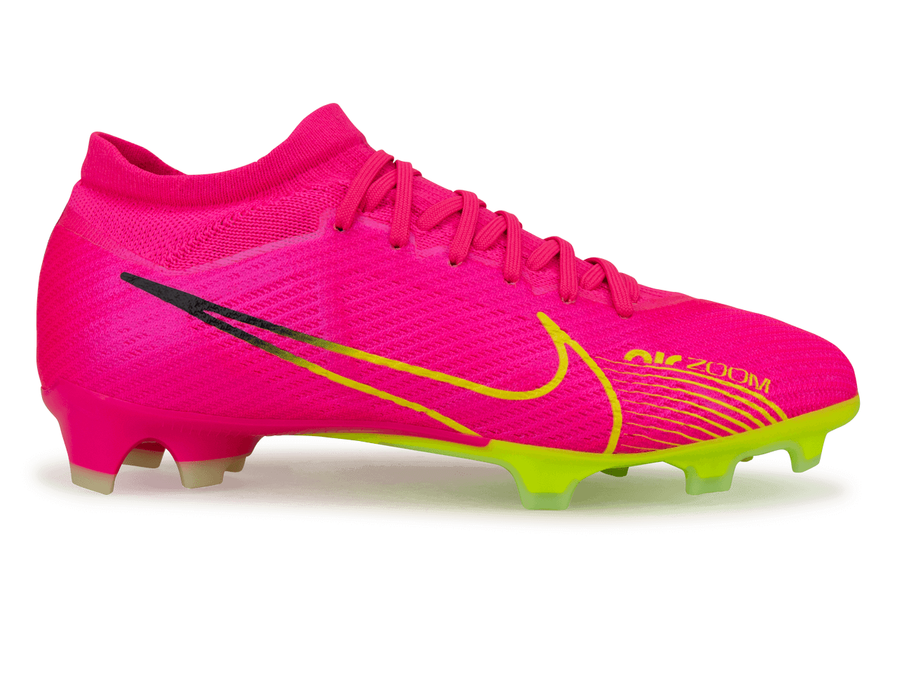 Nike Men s Zoom Mercurial Vapor 15 Pro FG Pink Volt Azteca Soccer