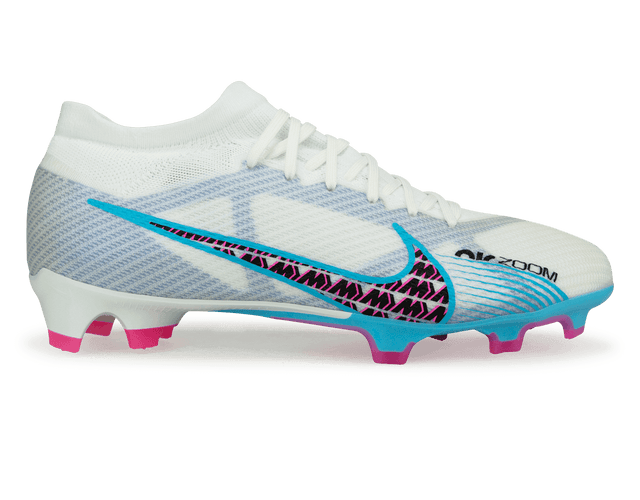 Nike Men's Zoom Mercurial Vapor 15 Pro FG White/Pink Blast