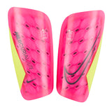 Nike Mercurial Lite Shin Guards Pink/Gridiron Front