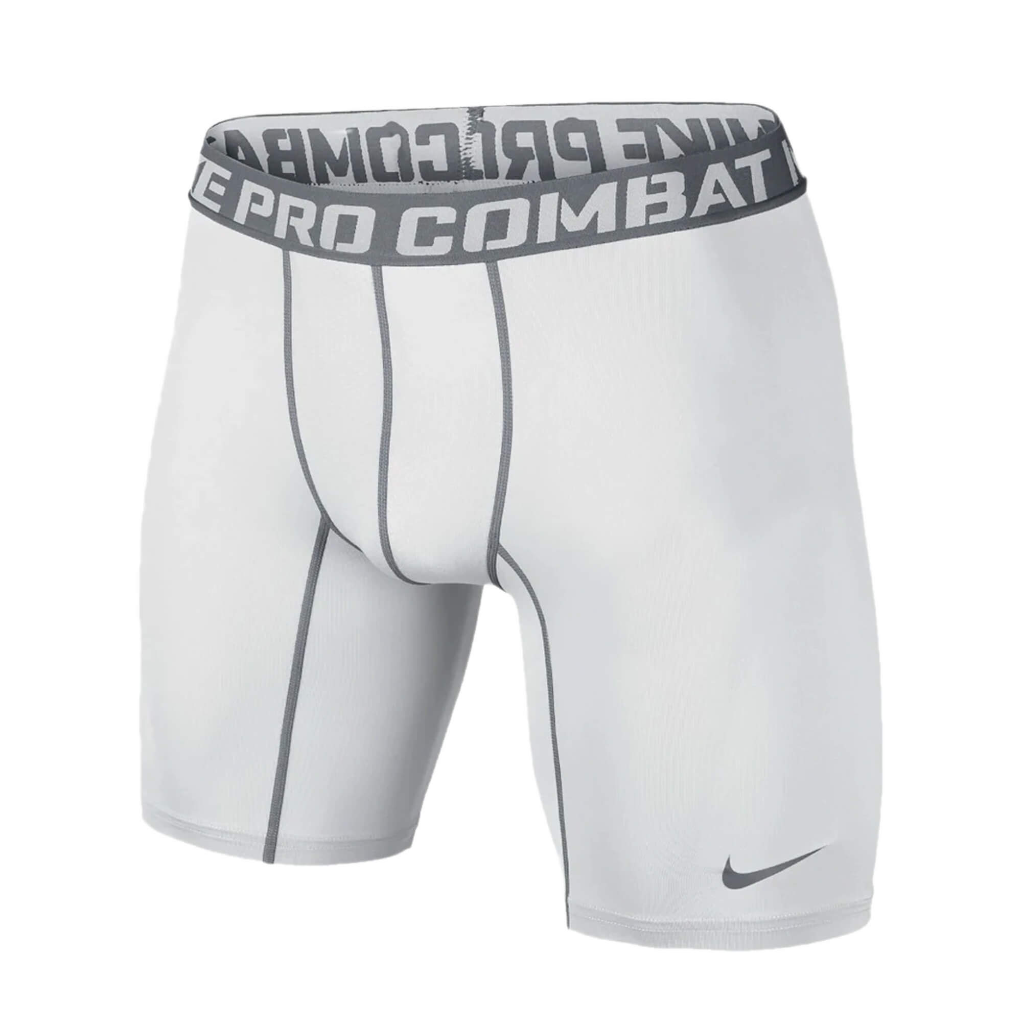 Opaque boliger krone Nike Men's Pro Combat Core Compression Shorts White – Azteca Soccer