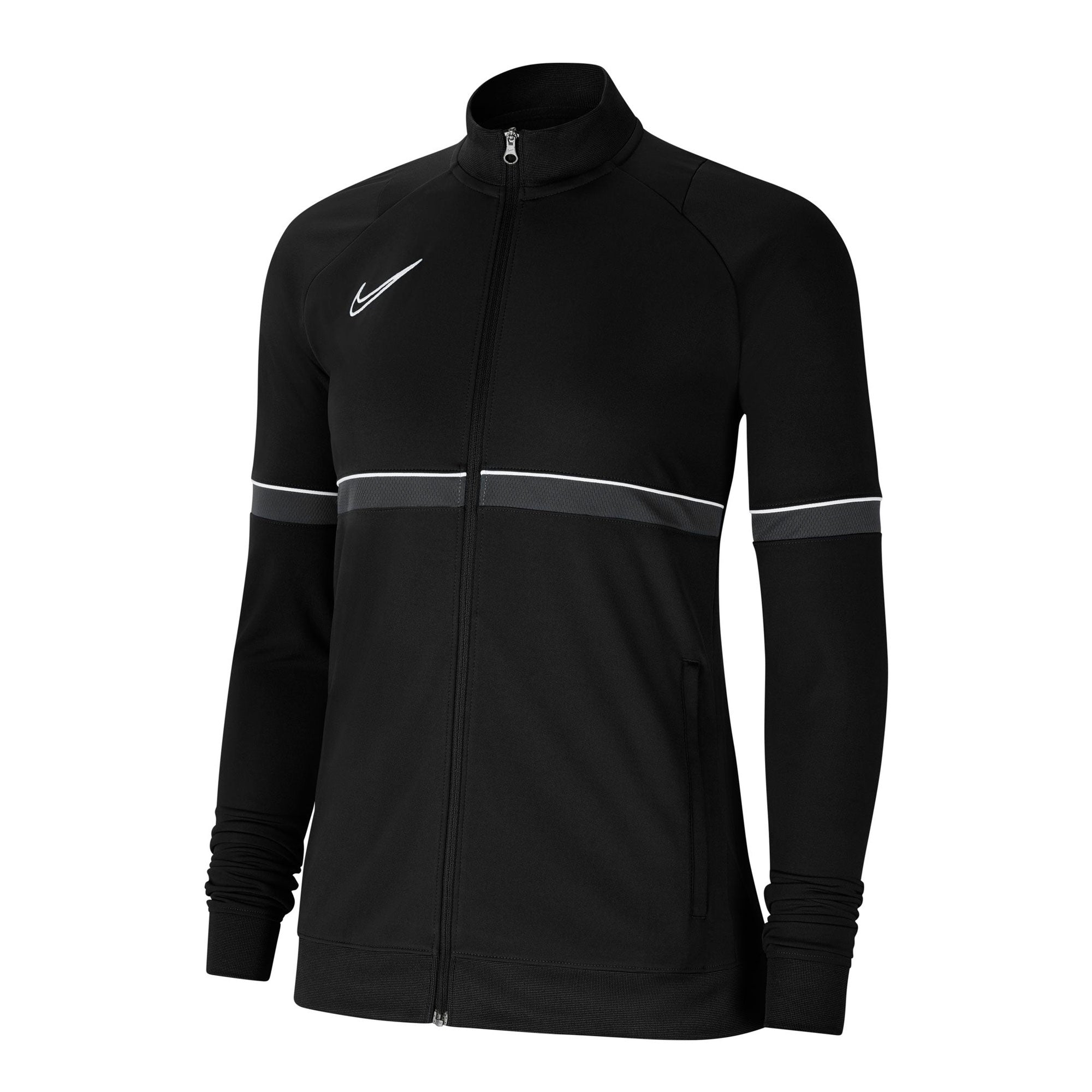 Nike Women\'s Academy Black/White Soccer Jacket – Track Azteca