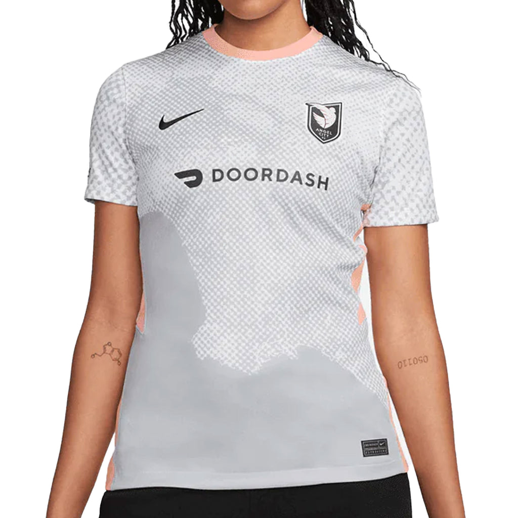 Nike Women's Angel City FC 2023/24 Away Jersey White/Grey Azteca Soccer