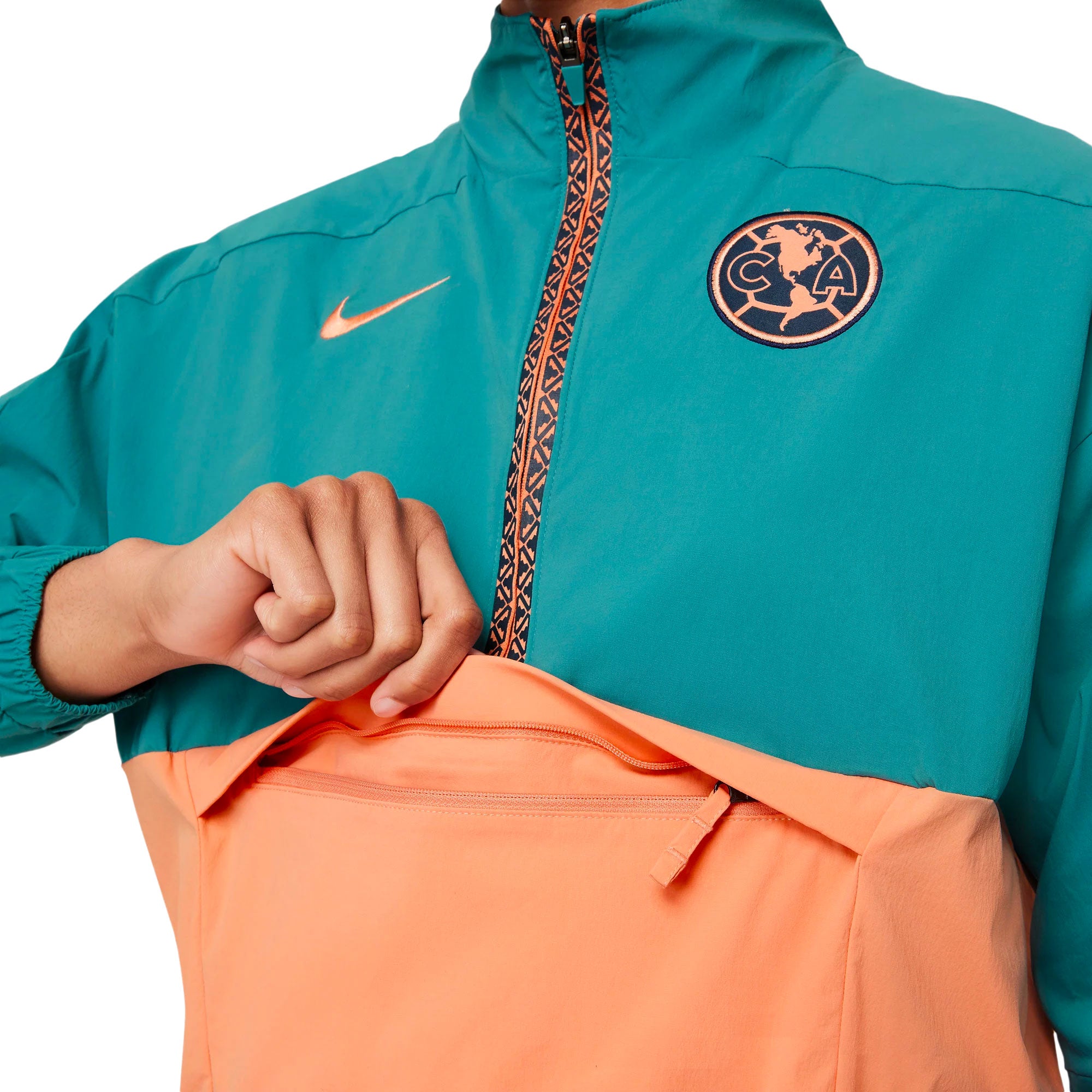 Nike Women's Club America 2021/22 Jacket - Mineral Teal/Apricot