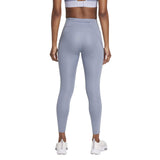 Nike Women's Dri-Fit One Mid-Rise Tights Ashen Slate/White Back
