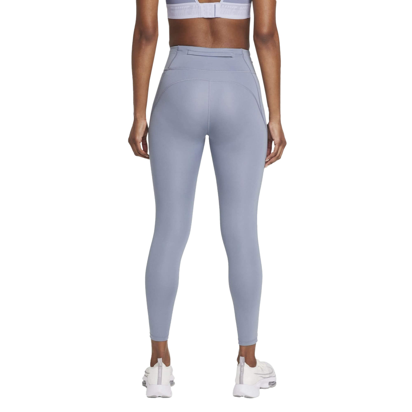 Nike Women's Logo Dri-Fit High Rise 7/8 Tight Running Pants (Fuchsia, Small)