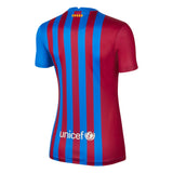 Nike Women's FC Barcelona 2021/22 Home Jersey Soar/Pale Ivory Back
