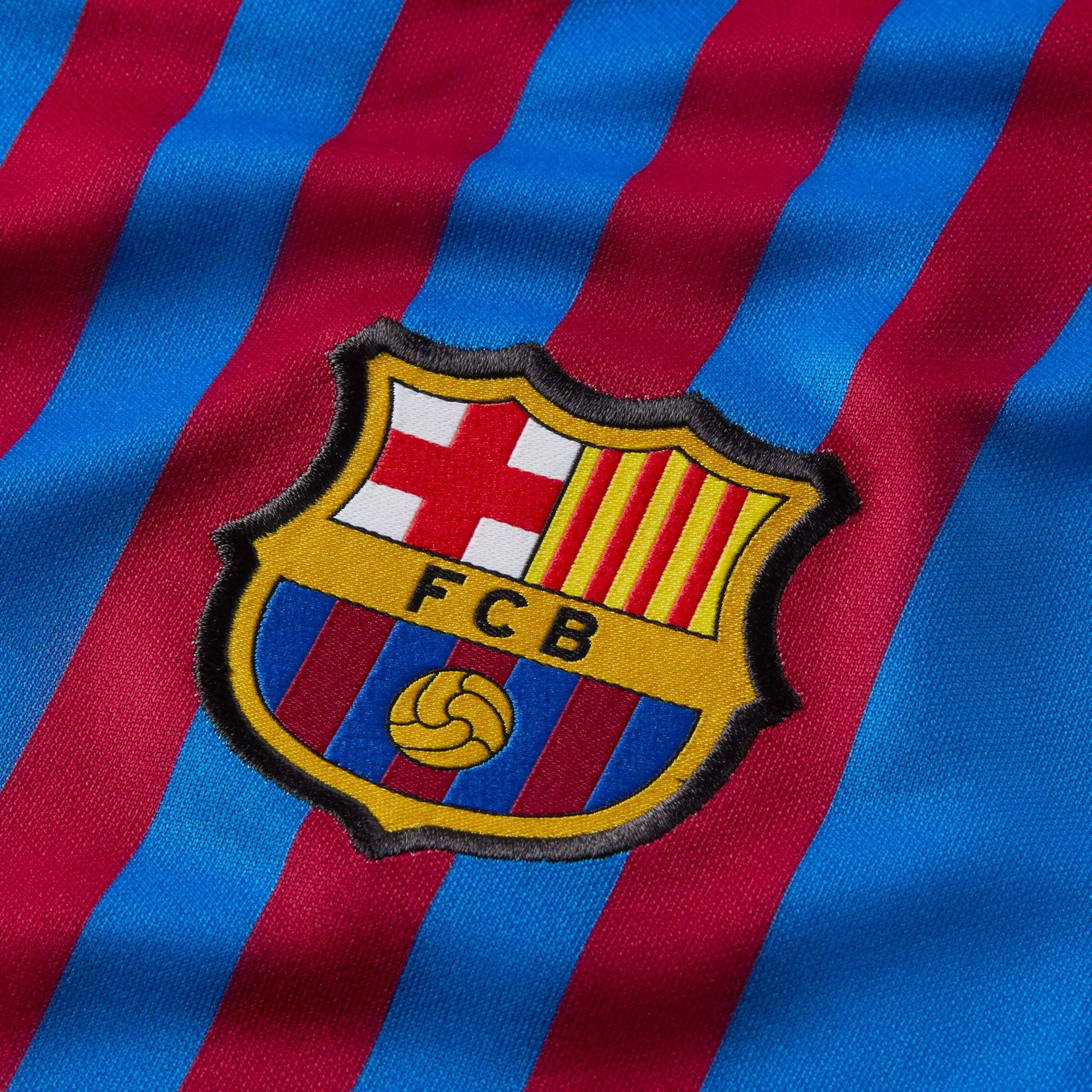 Nike Women's FC Barcelona 2021/22 Home Jersey - Soar/Pale Ivory