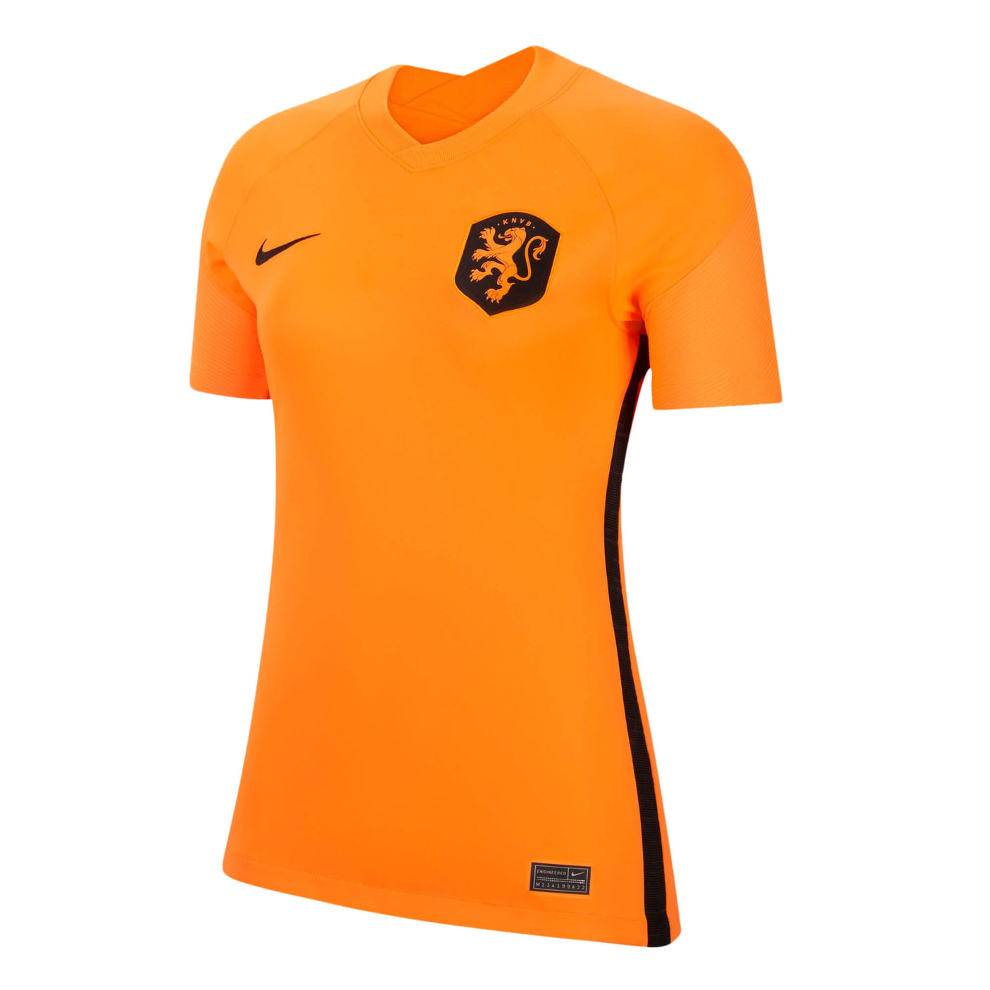Nike Women's Netherlands 2022/23 Home Jersey Orange/ Black Front