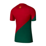 Nike Women's Portugal 2022/23 Home Jersey Pepper Red/Gold Dart Back