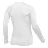 Nike Women's Pro All Over Mesh Training Long Sleeve Top White Back