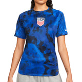 Nike Women's USA 2022/23 Away Jersey Bright Blue/White Front
