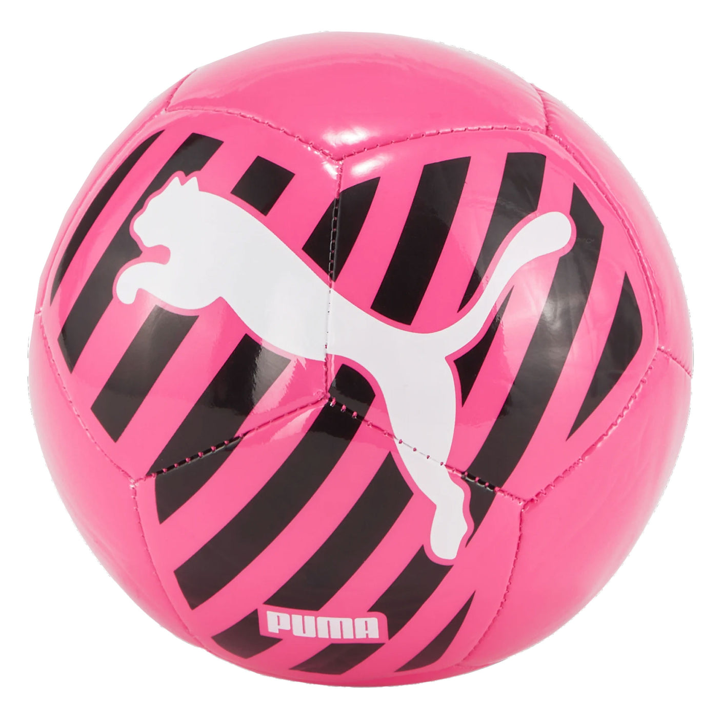 PUMA Big Cat Mini Training Ball Pink/Black Front
