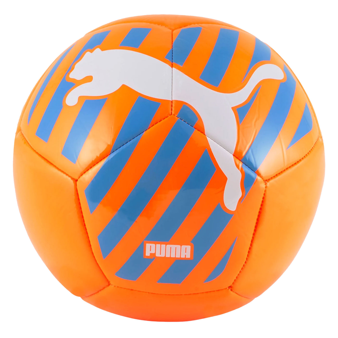 PUMA Big Cat Training Ball Orange/Blue Front