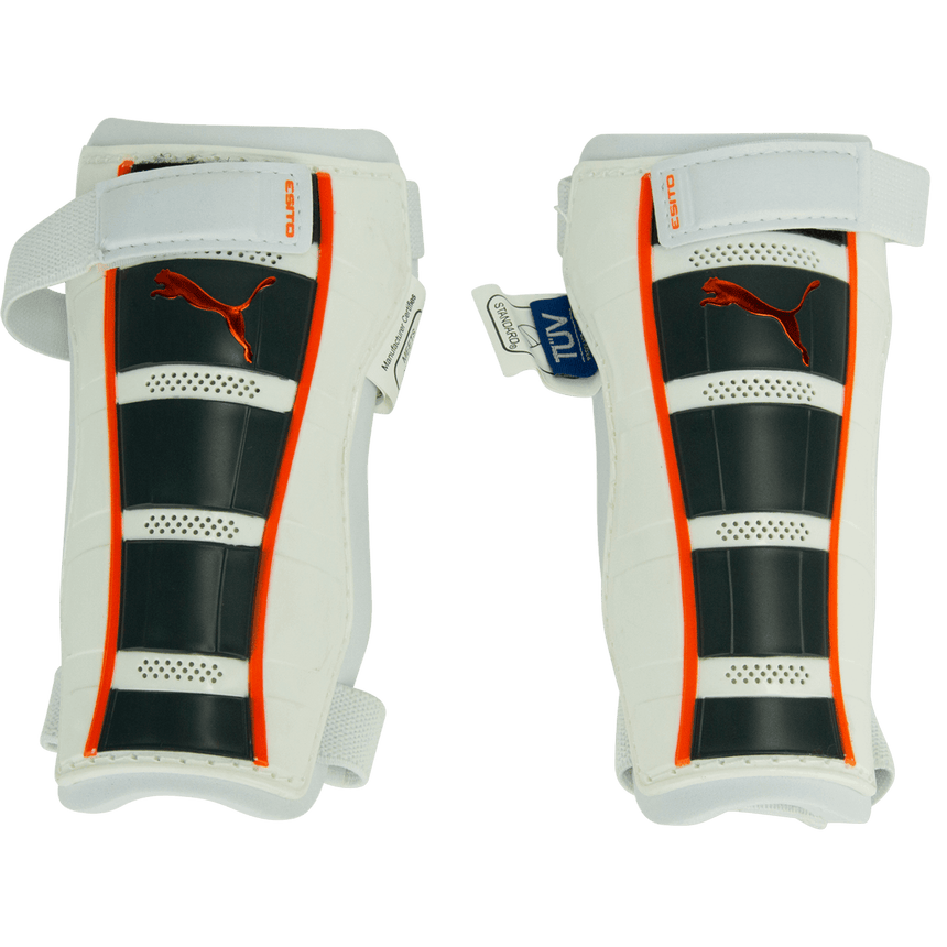PUMA Esito Shin Guards White/Orange