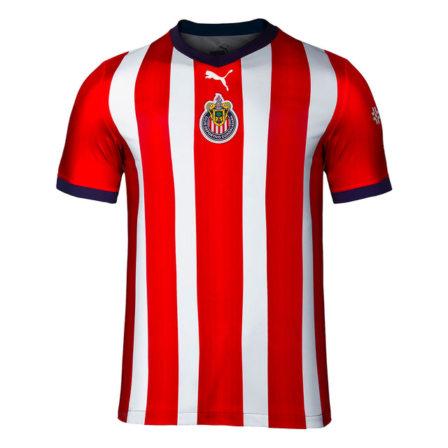 PUMA Kids Chivas de Guadalajara 2022/23 Home Jersey Red/White Front