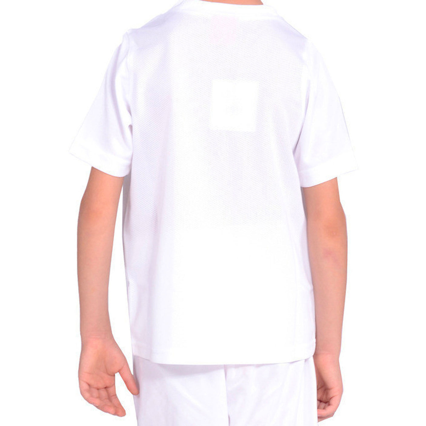 PUMA Kids Team Shirt White/Navy Back