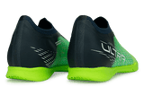 PUMA Kids Ultra 3.3 IT Indoor Soccer Shoes Green/Black Rear
