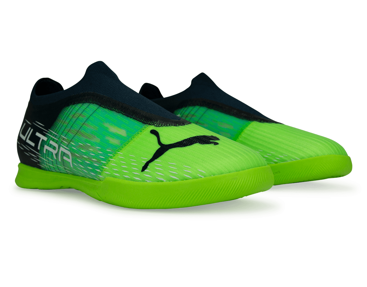 PUMA Kids Ultra 3.3 IT Soccer Shoes Green/Black – Azteca Soccer