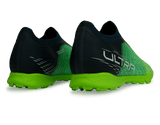 PUMA Kids Ultra 3.3 TT Turf Soccer Shoes Green/Black Rear