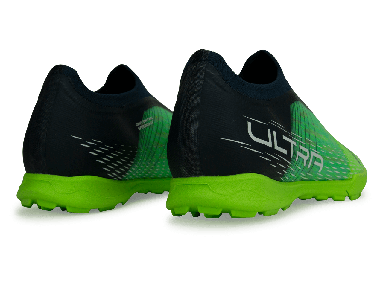 PUMA Kids Ultra 3.3 TT Turf Soccer Shoes Green Black Azteca Soccer