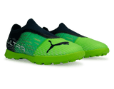PUMA Kids Ultra 3.3 TT Turf Soccer Shoes Green/Black Together