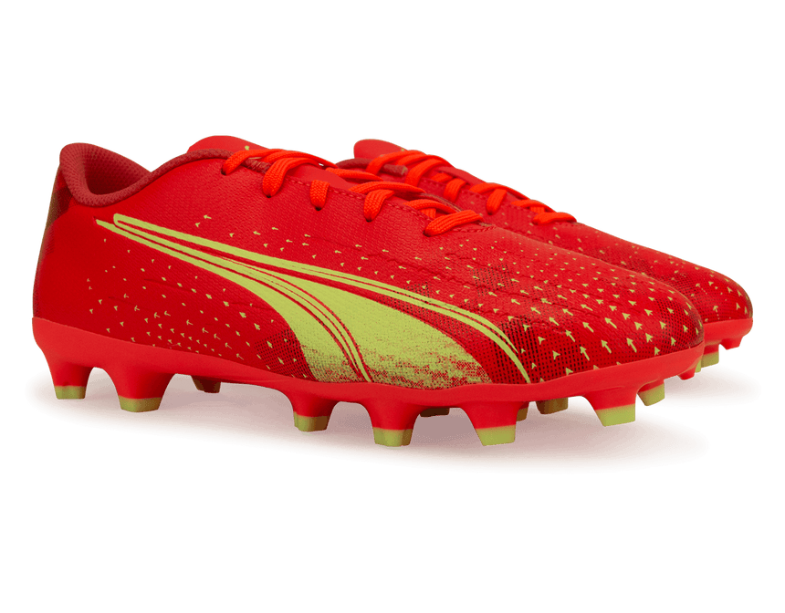 PUMA Kids Ultra FG/AG Black Together