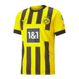 PUMA Men's Borussia Dortmund 2022/23 Home Jersey Cyber Yellow/Black Front