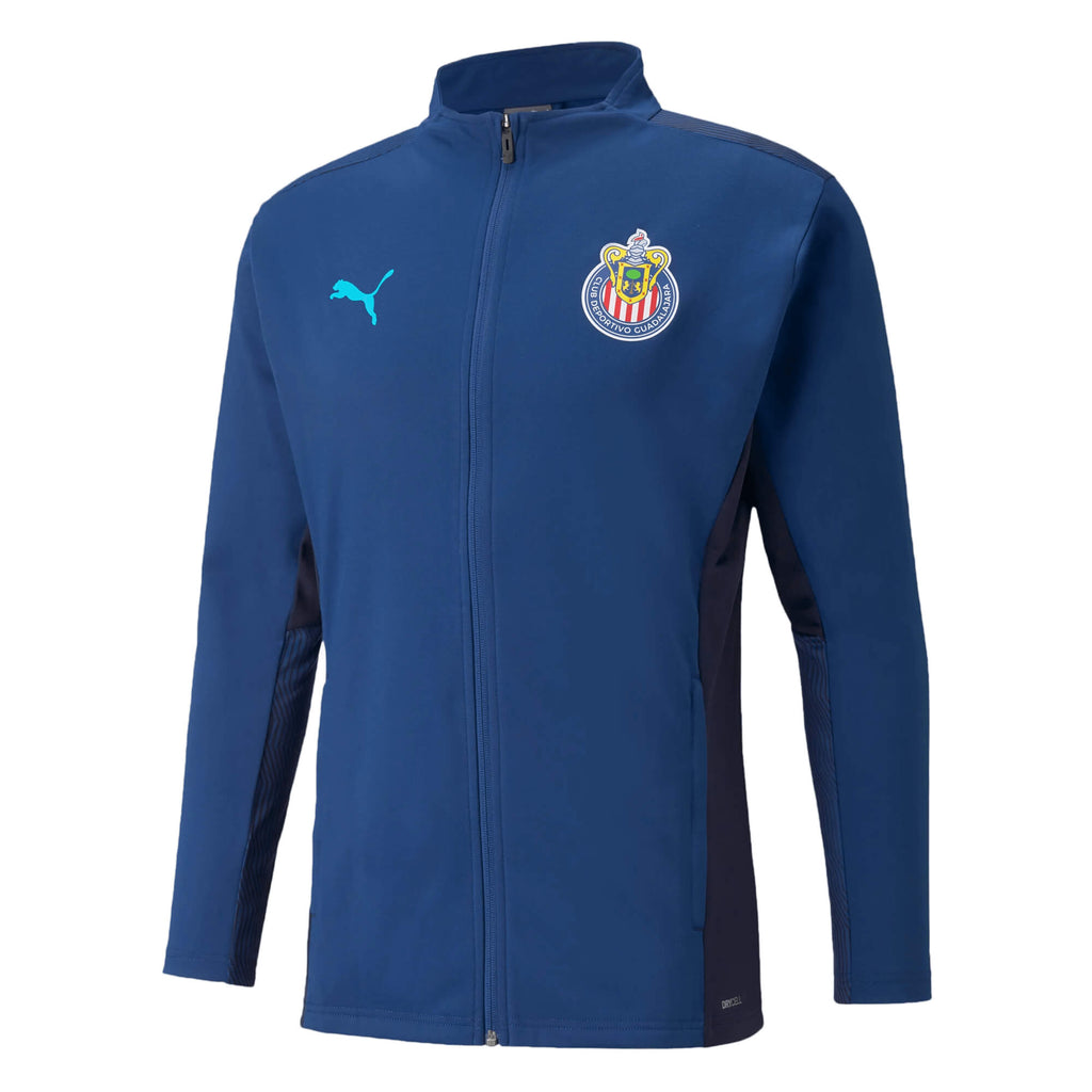 PUMA Men's Chivas de Guadalajara 2021 Training Jacket - Blue – Azteca ...