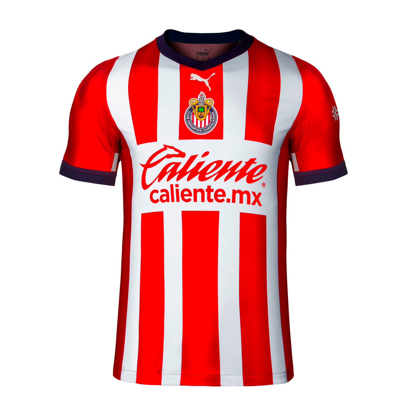 PUMA Men's Chivas de Guadalajara 2022/23 Authentic Home Jersey Red/White Front