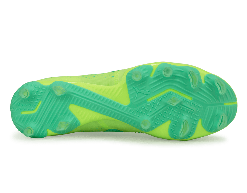 PUMA Men's Future Match FG/AG Yellow/Mint Sole