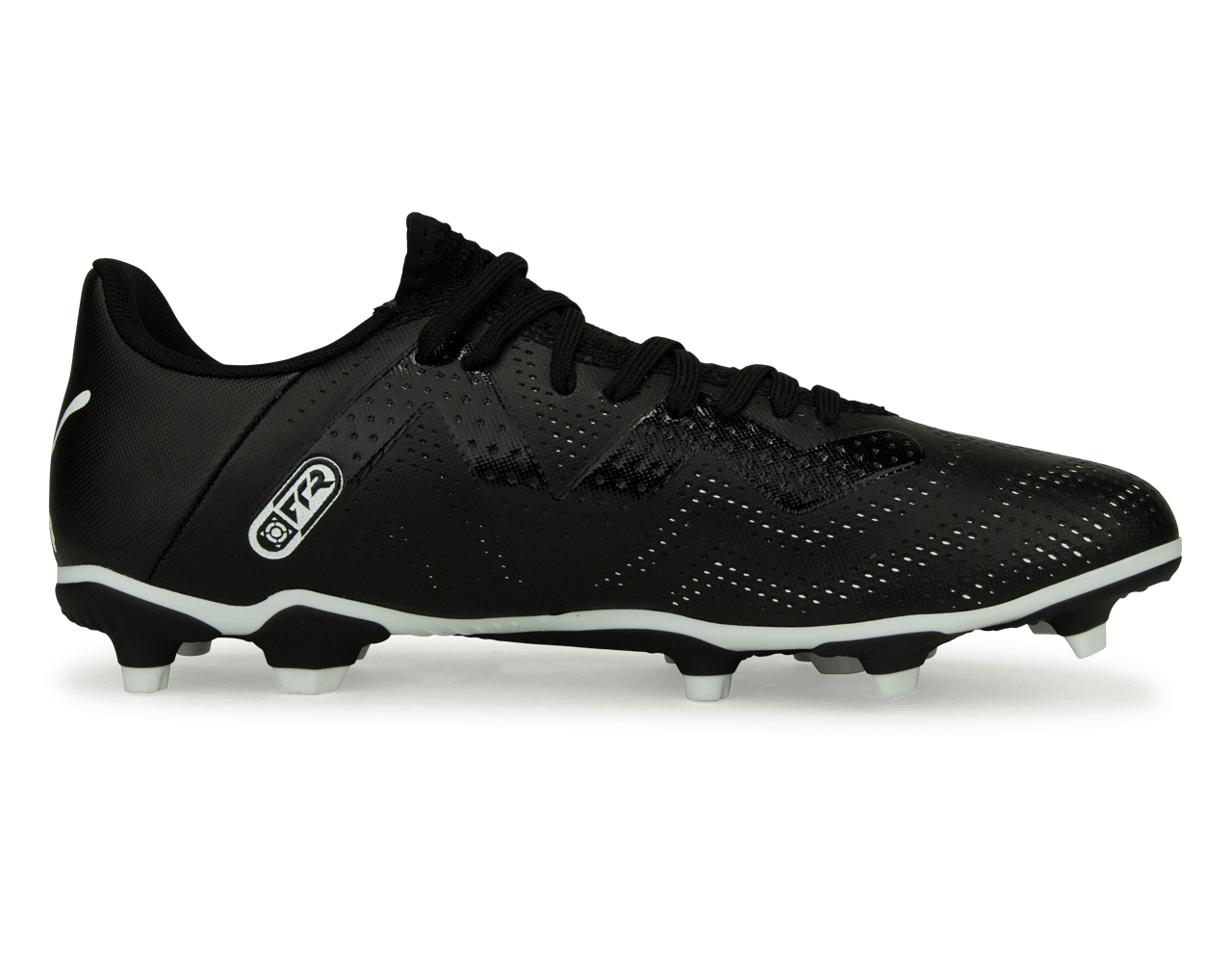 PUMA Men s Future Play FG AG Black White Azteca Soccer
