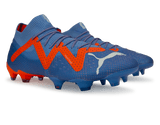 PUMA Men's Future Ultimate FG/AG Blue/Ultra Orange Together