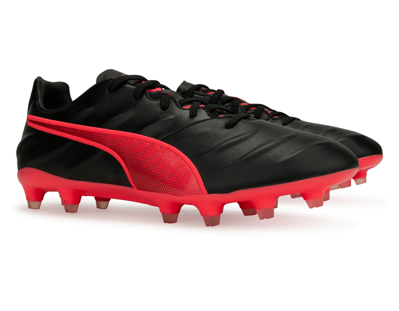 Puma King Pro 21 FG Soccer Cleats Shoes Black Sunblaze 12