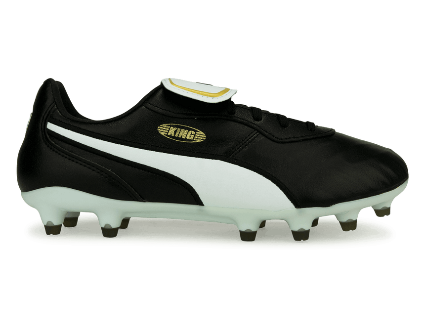 PUMA Men's King Top FG Black/White – Azteca Soccer