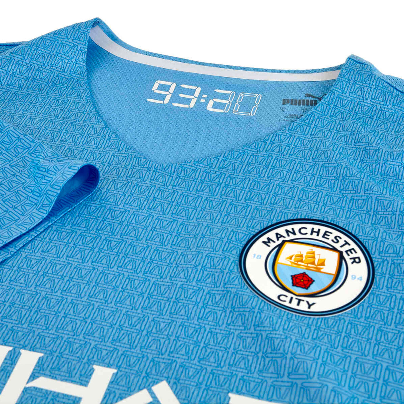 PUMA Hombre Manchester City Authentic Third Camiseta 21/22 Azul
