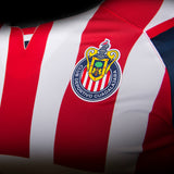PUMA Men's Chivas de Guadalajara 2021/22 Authentic Home Jersey Red/White Crest