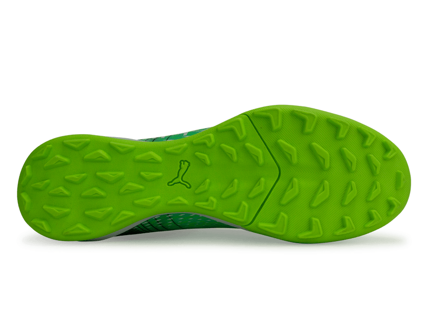 PUMA Men's Ultra 3.3 TT Turf Soccer Shoes Green/Black