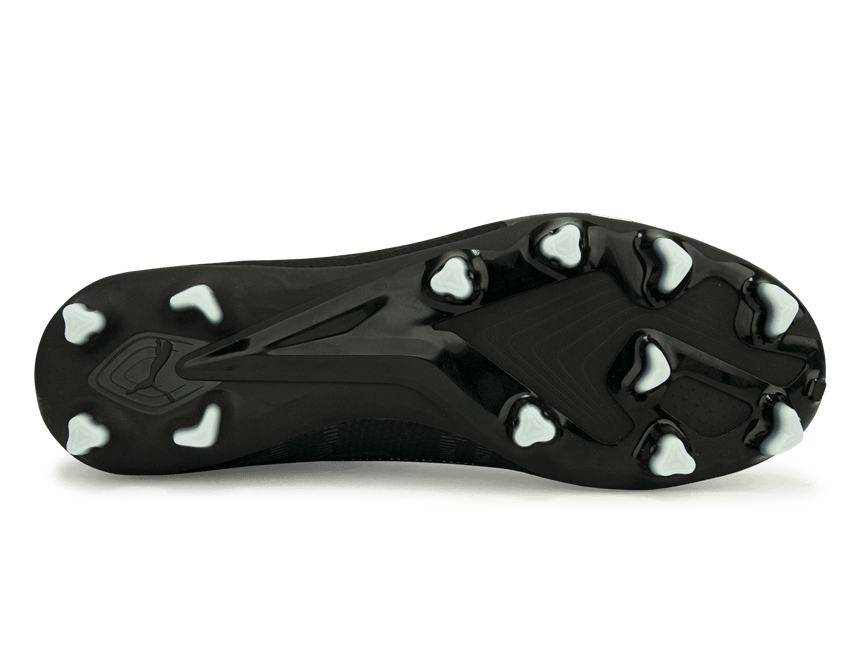 PUMA Men's Ultra Match FG/AG Black/White Sole