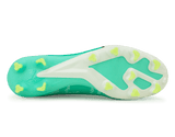 PUMA Men's Ultra Match FG/AG Pepper Mint/Yellow Sole