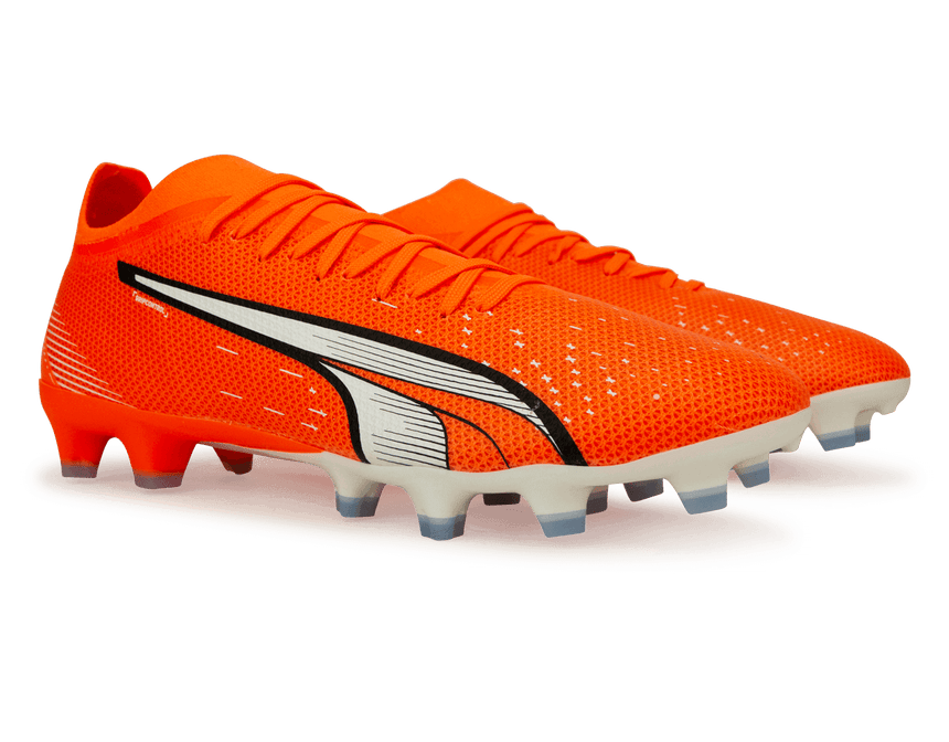 PUMA Men's Ultra Match FG/MG Orange/Blue Together