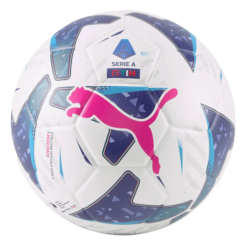 PUMA Orbita Serie A Fifa Quality Training Ball Puma White/Sunset Glow Front