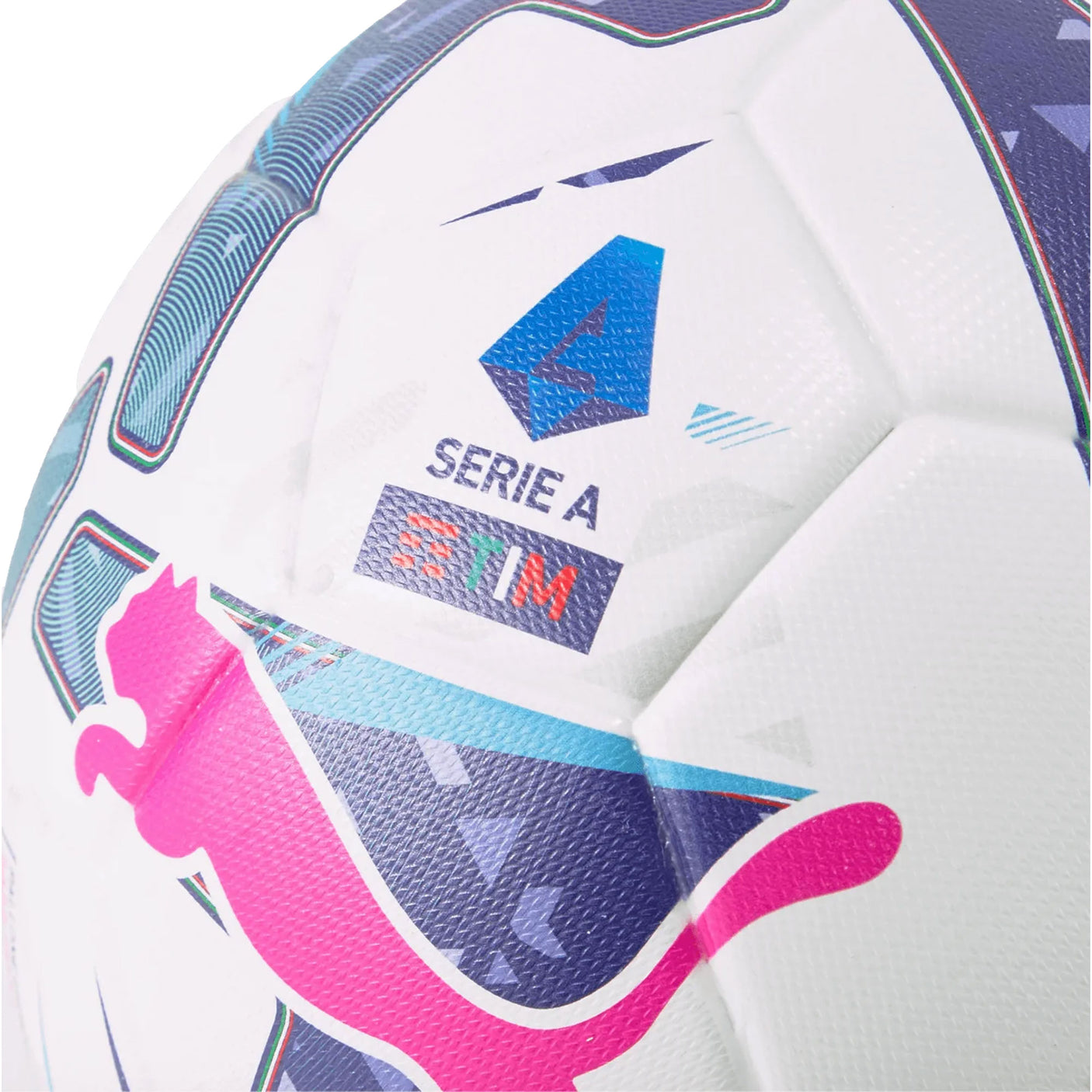 PUMA Orbita Serie A Fifa Quality Training Ball Puma White/Sunset Glow Side